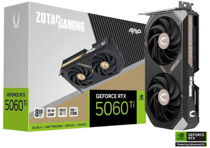 Видеокарта Zotac GeForce RTX 5060 TI AMP (ZT-B50610F-10M)