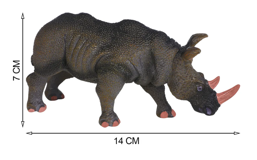 Игровой набор Masai Mara Мир диких животных: семья носорогов
