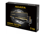 SSD накопитель ADATA Legend 1ТБ, M.2 2280, PCIe 4.0 x4, NVMe [ALEG-960M-1TCS]