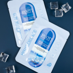 Jigott Ампульная тканевая маска с гиалуроновой кислотой / Hyaluronic Acid Real Ampoule Mask, 27 мл