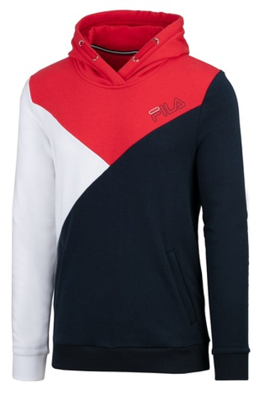 Мужская теннисная кофта Fila Sweathoody Jacob - разноцветный