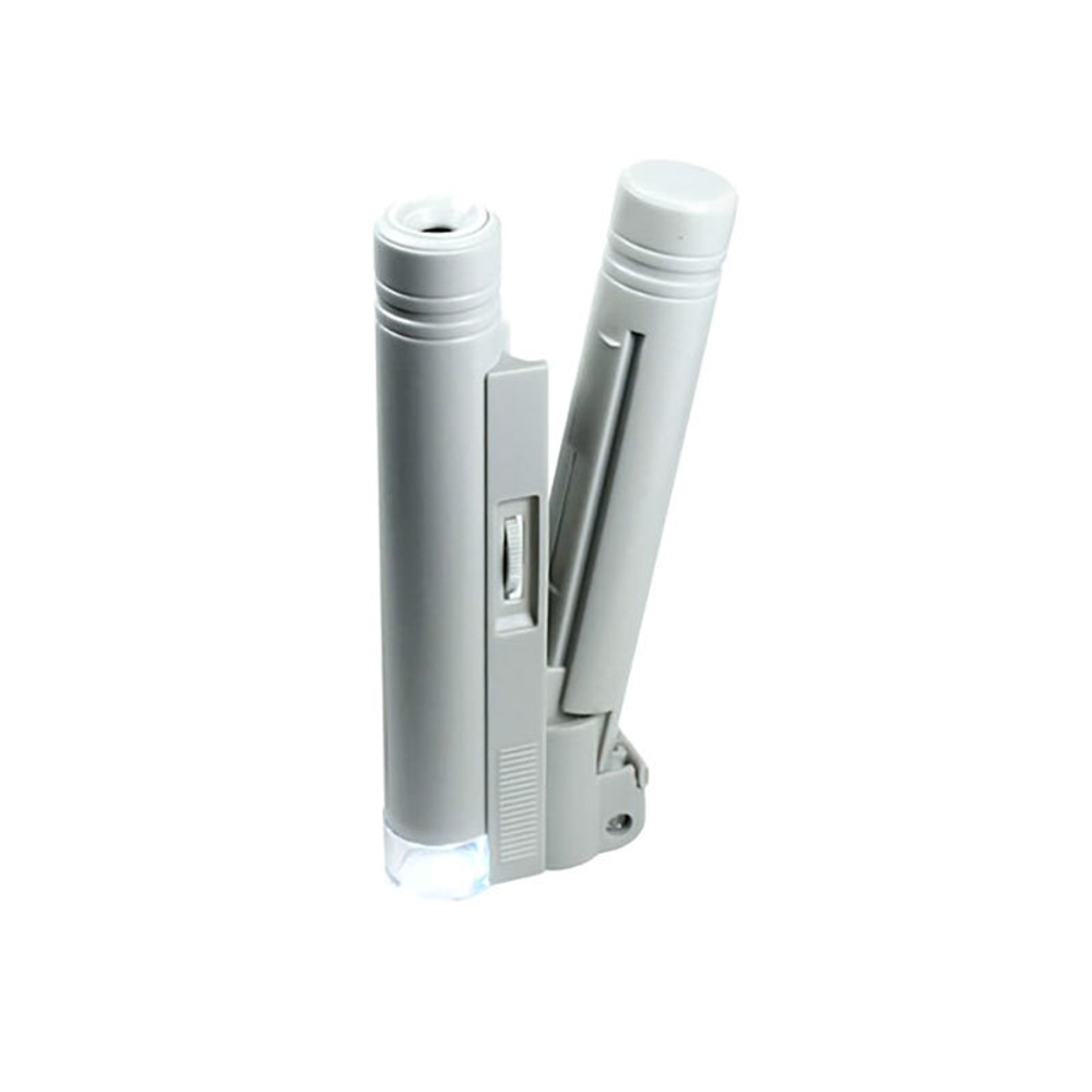 Микроскоп карманный Kromatech 100x, с подсветкой (MG10085)