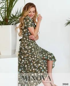Платье 3152-оливка Minova