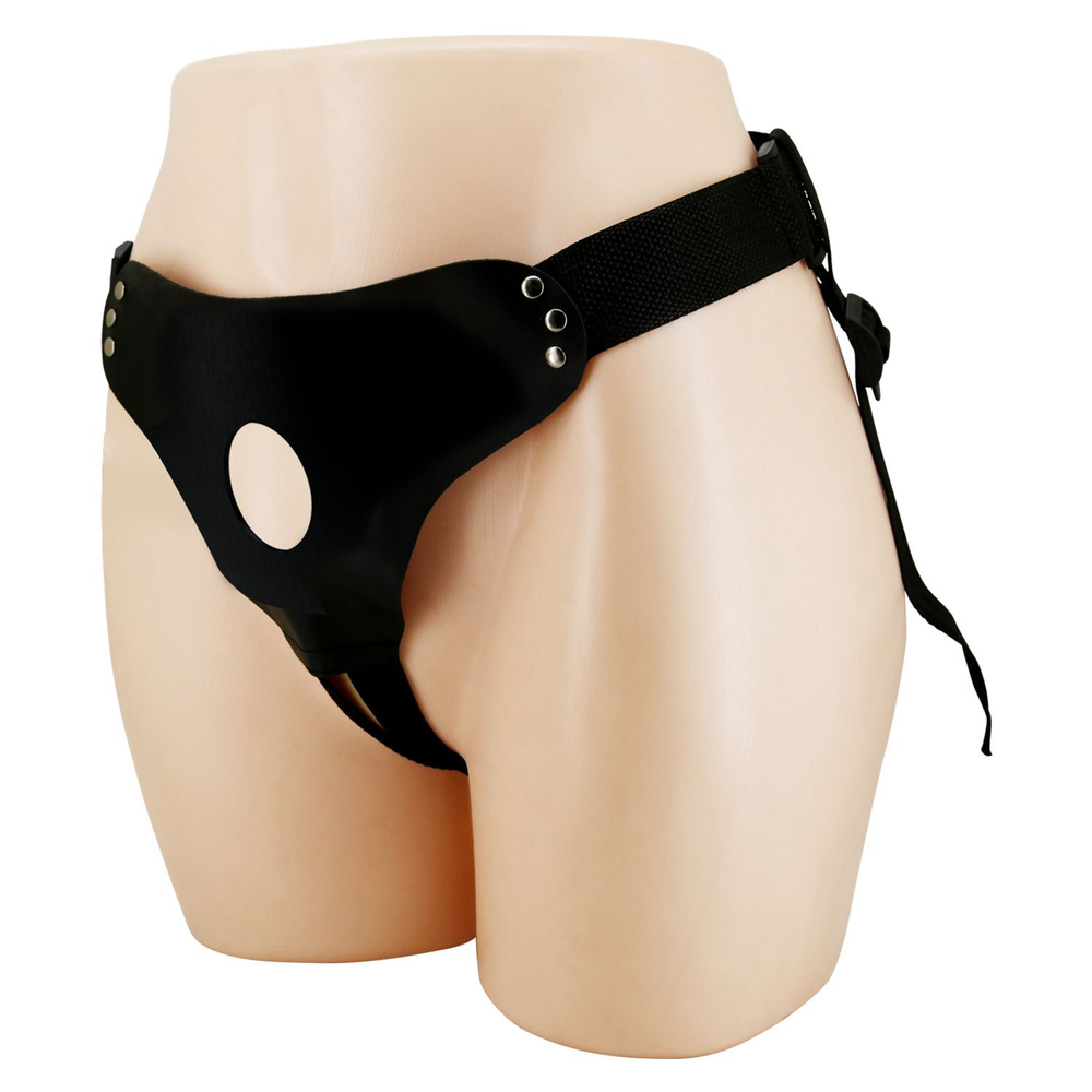 Трусики харнесс Harness Briefs Love Spell (Цвет: черный)