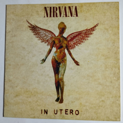 Винтажная виниловая пластинка Nirvana In Utero (Россия 1993)