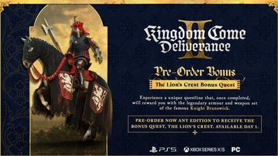 Игра Kingdom Come Deliverance 2 Day One Edition (Русская версия) для PlayStation 5