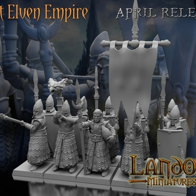 Elven Empire Spearmen