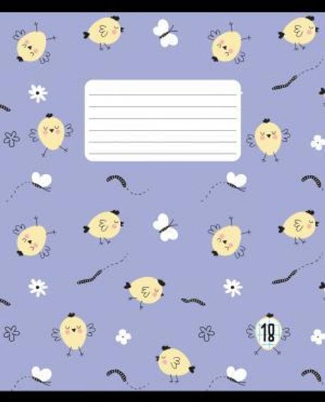 Dəftər Academy Овальный Животные damalı 18 vərəq А5