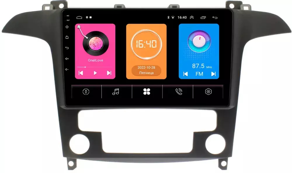 Магнитола для Ford Galaxy / S-Max 2006-2015 (климат) - OEM GT9-9486 на Android 10, 2ГБ-16ГБ