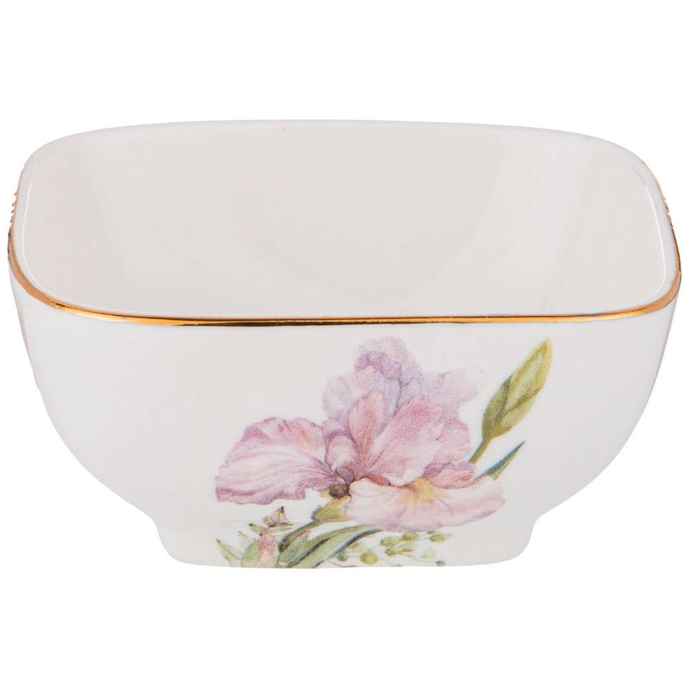 НАБОР САЛАТНИКОВ КВАДРАТНЫХ LEFARD "IRISES" 2 ШТ. 8*4 СМ 100 МЛ (КОР=36НАБ.)
