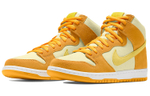 Nike Dunk SB Pro "Pineapple" street style wear-resistant non-slip high-top sneakers for men and women the same yellow