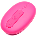 Сливово-розовое виброяйцо 8см с пультом ДУ Svakom Elva SCB-02-PMR