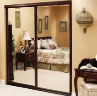 Дверь-купе NAIDY С, зеркало, профиль яблоня