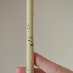 Проволока голая японская для цветов №22 (без оплетки, 45 см, 100 шт.)