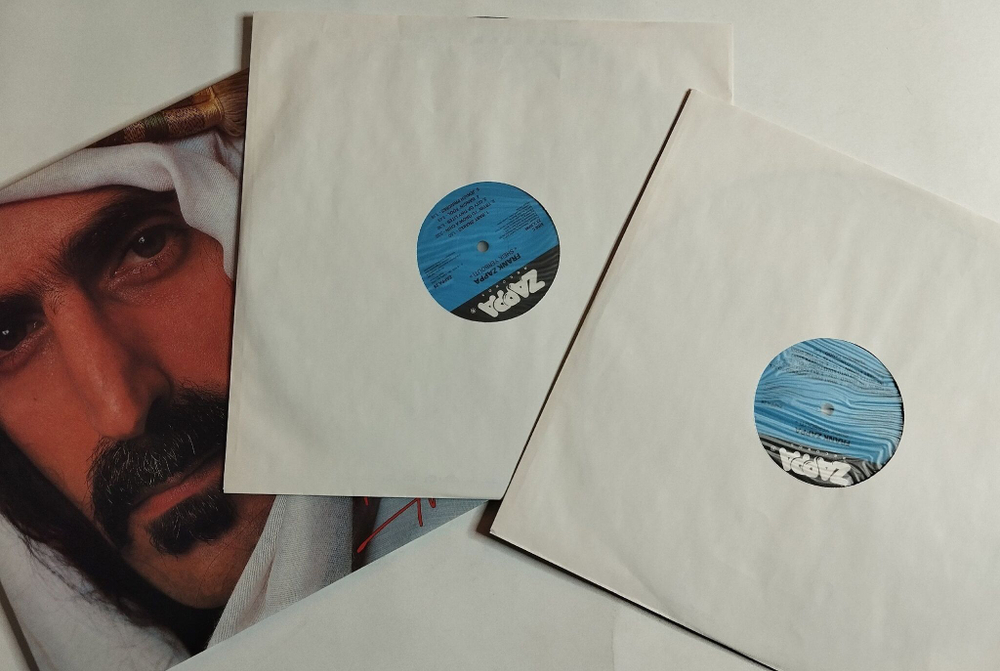 Винтажная виниловая пластинка LP Frank Zappa Sheik Yerbouti (France 1991)