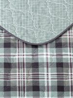 Покрывало на кровать, стеганое, поплин с размерами 180х215