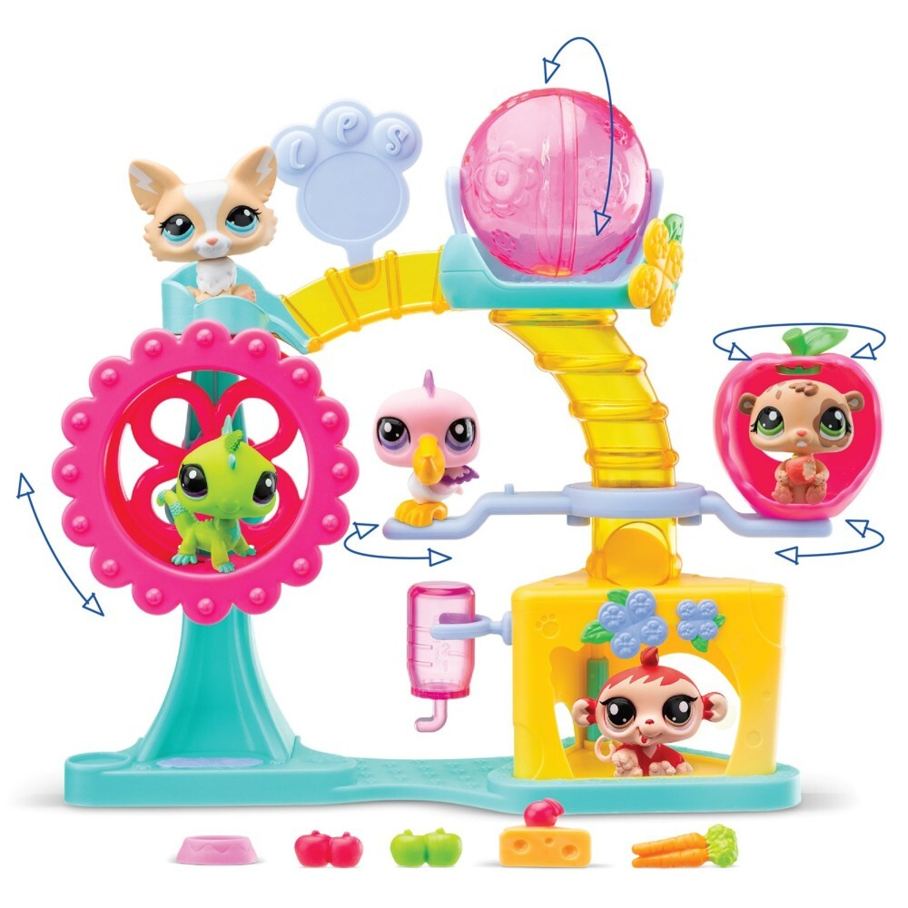 Littlest Pet Shop - Веселая фабрика Набор Карусель + 2 фигурки LPS00519 / артикул   LPS00519  / GTIN 885561005196