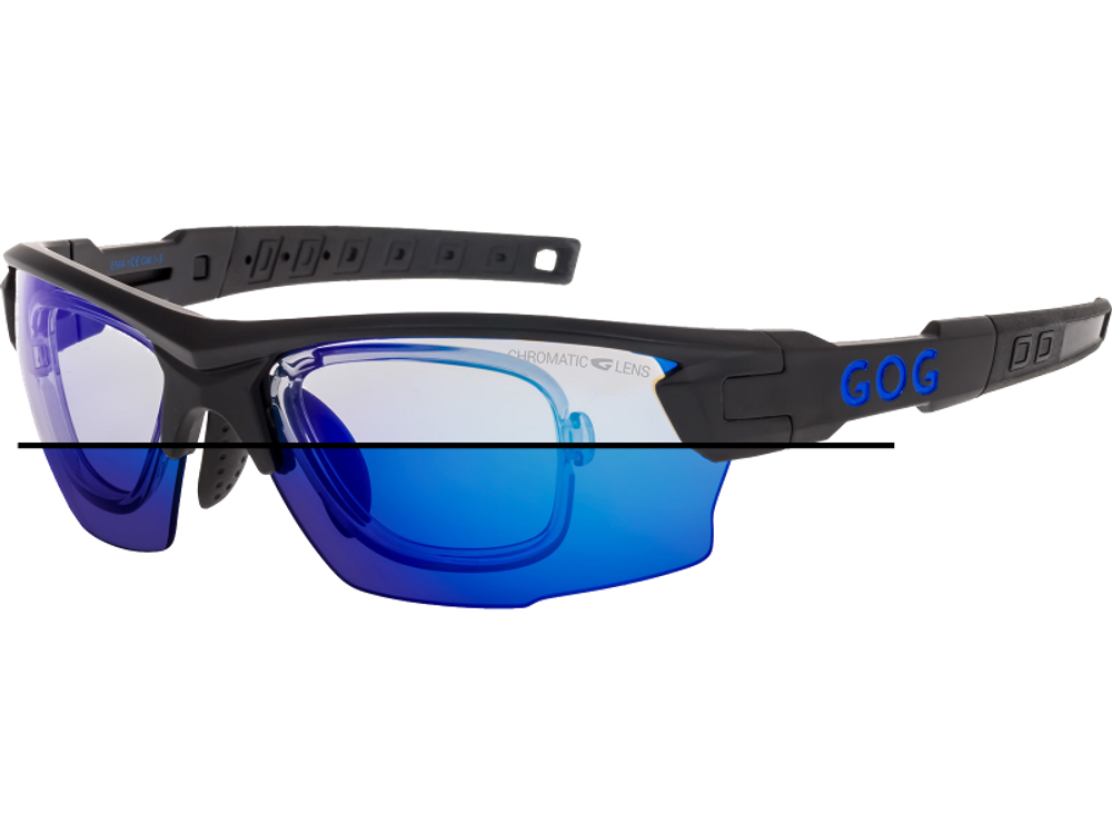 Спортивные очки GOG Steno C / Matt Black / Photochromic Blue Lens