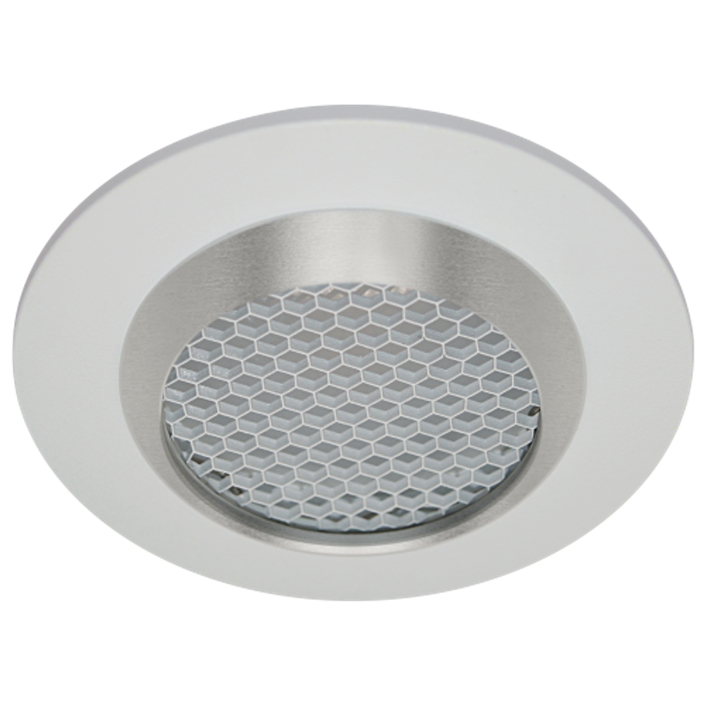 Встраиваемый светильник под лампу GX53 ЭРА KL111 WH/SL белый/серебро матовый