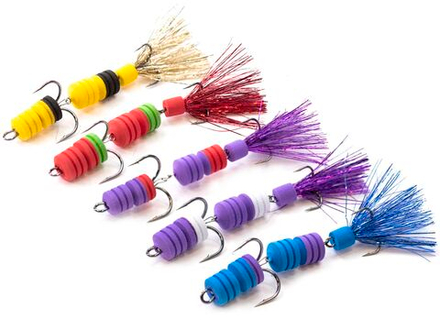 Приманки джиг. LJ PENNON BARBELLWORM MIX4 5шт.