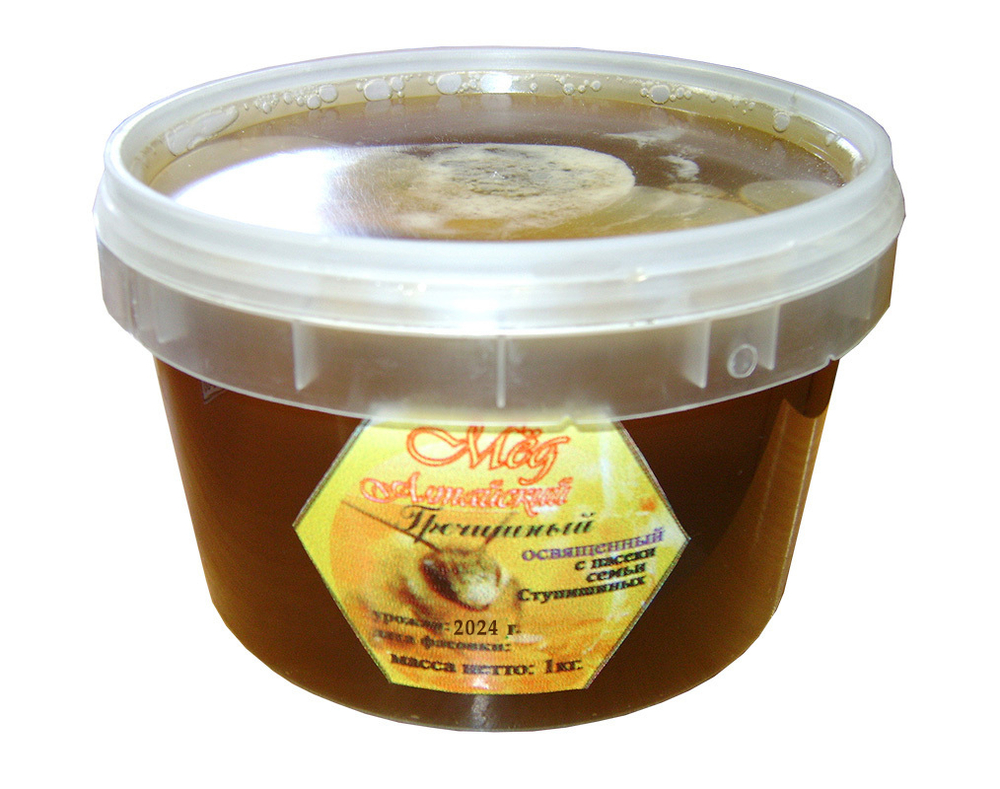 Мёд Алтайский. Гречишный 1,0 кг
