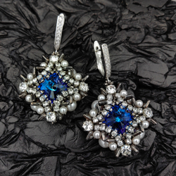 Набор для создания серег Arcturus, риволи Swarovski