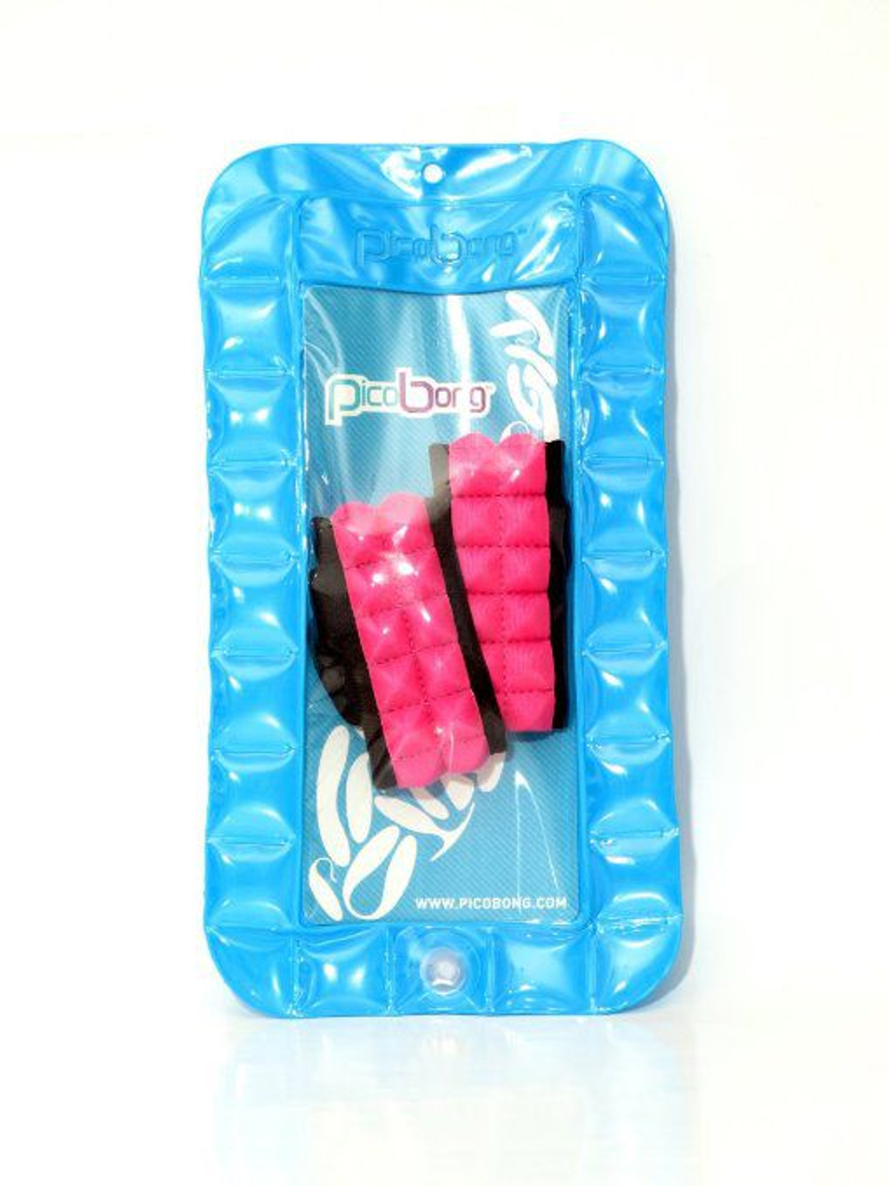 Розовые наручники Resist No Evil Cuffs (Цвет: розовый с черным)