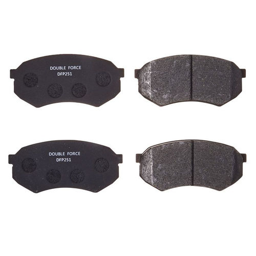Колодки тормозные дисковые передние Double Force DFP251