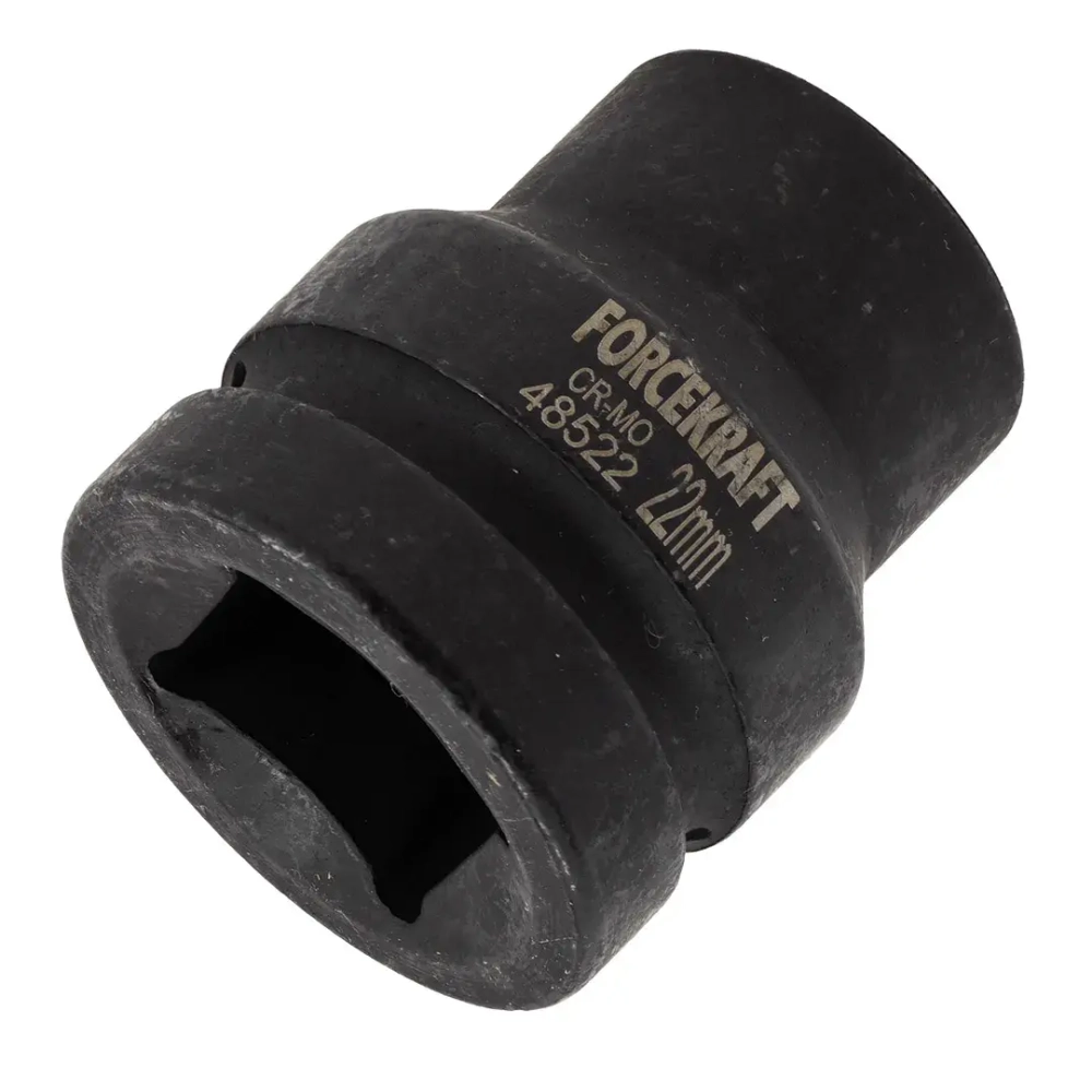 Головка ударная 1'', 22мм (6гр.) FORCEKRAFT FK-48522