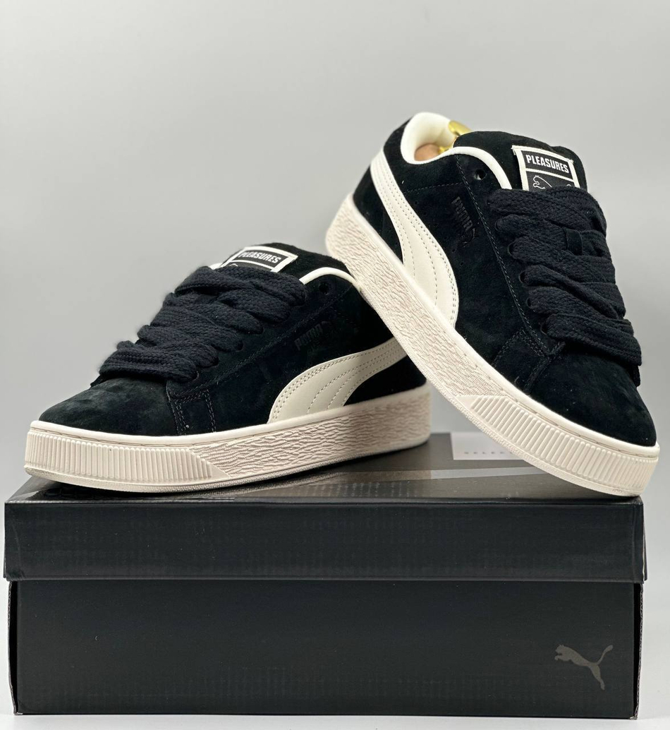 Кроссовки Puma Suede XL #B113 (черн.)
