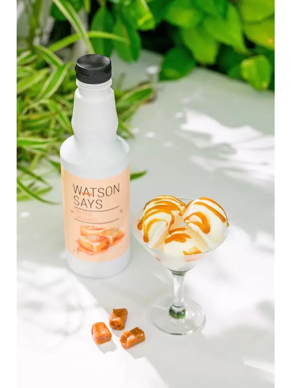 Топпинг со вкусом соленая карамель 1 л