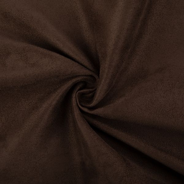 Замша искусственная отрез 35х50 см, 175±5 г/м², 19-1116 brown (коричневый), Peppy Woven Suede