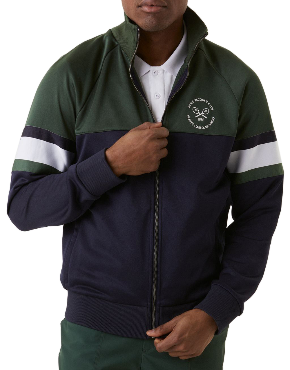 Мужская теннисная кофта Björn Borg Ace Track Jacket - night sky