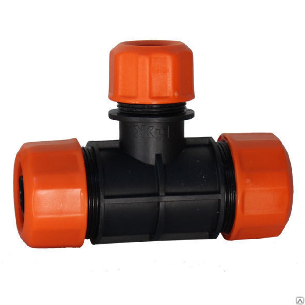 ДП Тройник цанговый  3/4--3/4--1/2    ''ЖУК''