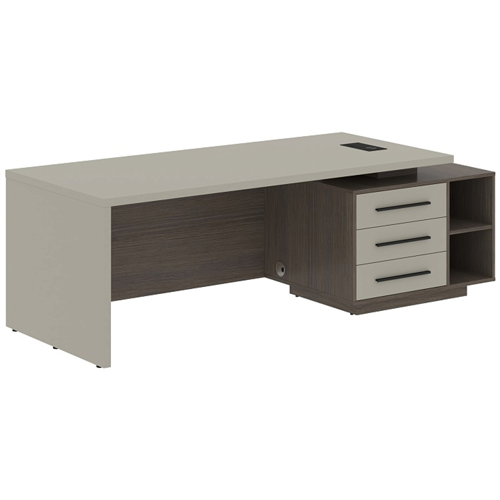 Стол руководителя с тумбой тип 2 VELION