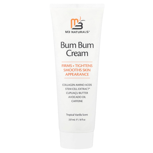 M3, Bum Bum Cream, тропическая ваниль, 237 мл (8 жидк. Унций)
