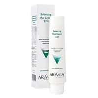 Крем для жирной кожи лица балансирующий с матирующим эффектом Aravia Professional Balancing Mat Cream 100мл