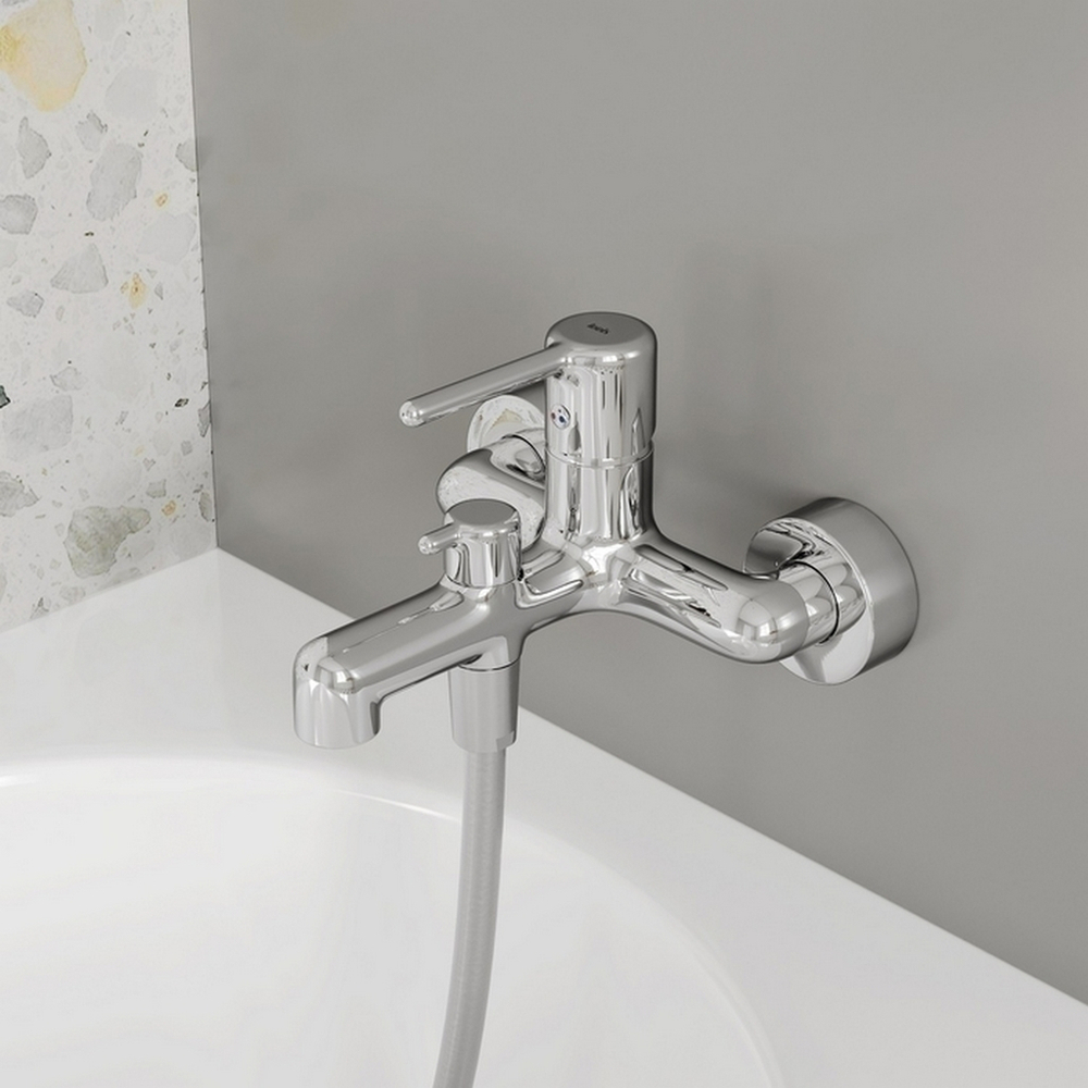 Смеситель для ванны 35к IDDIS AIGSB00i02WA "Aiger" без душ. аксессуаров, ХРОМ