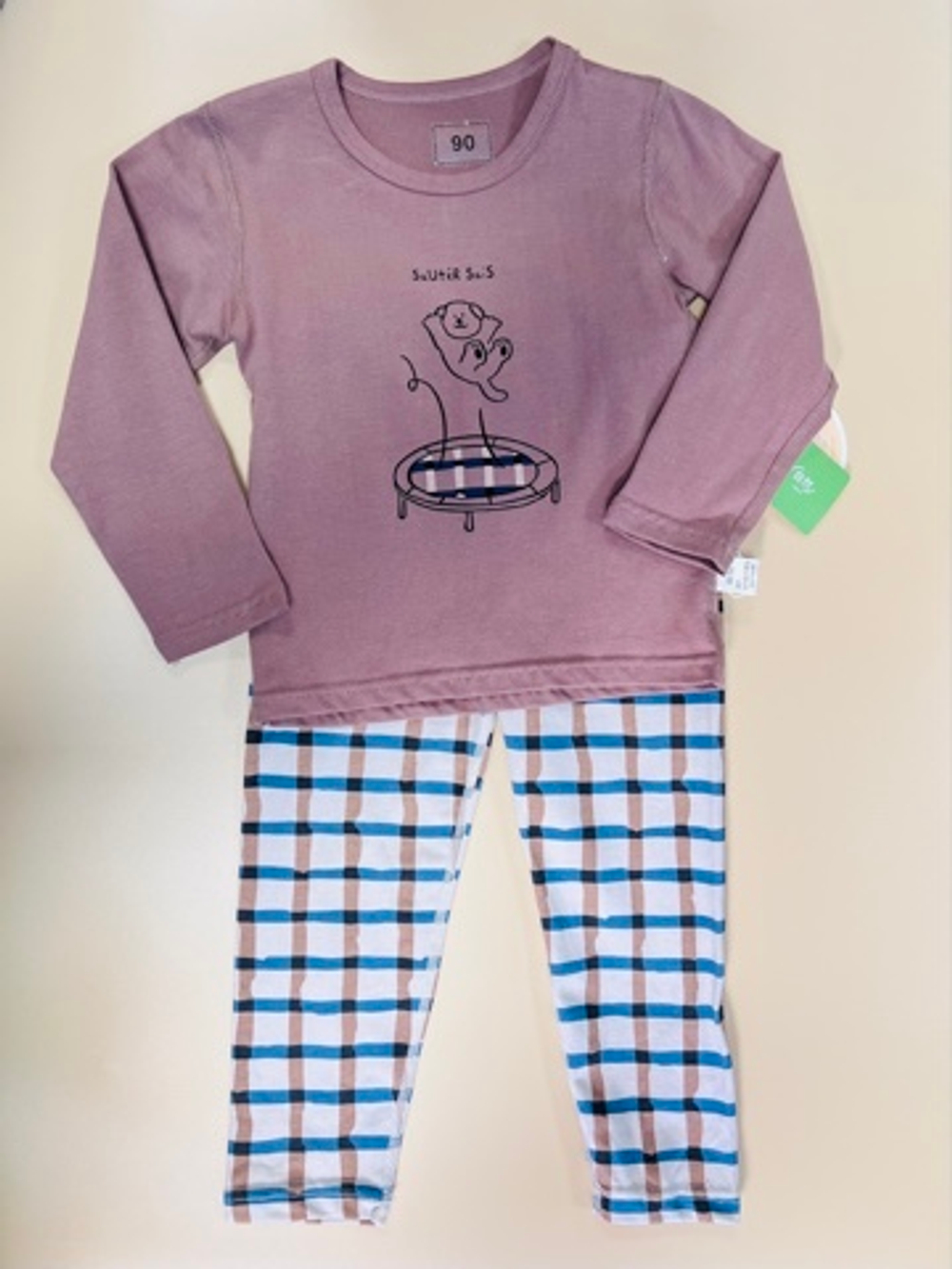 Пижама для мальчика из хлопка-бамбука