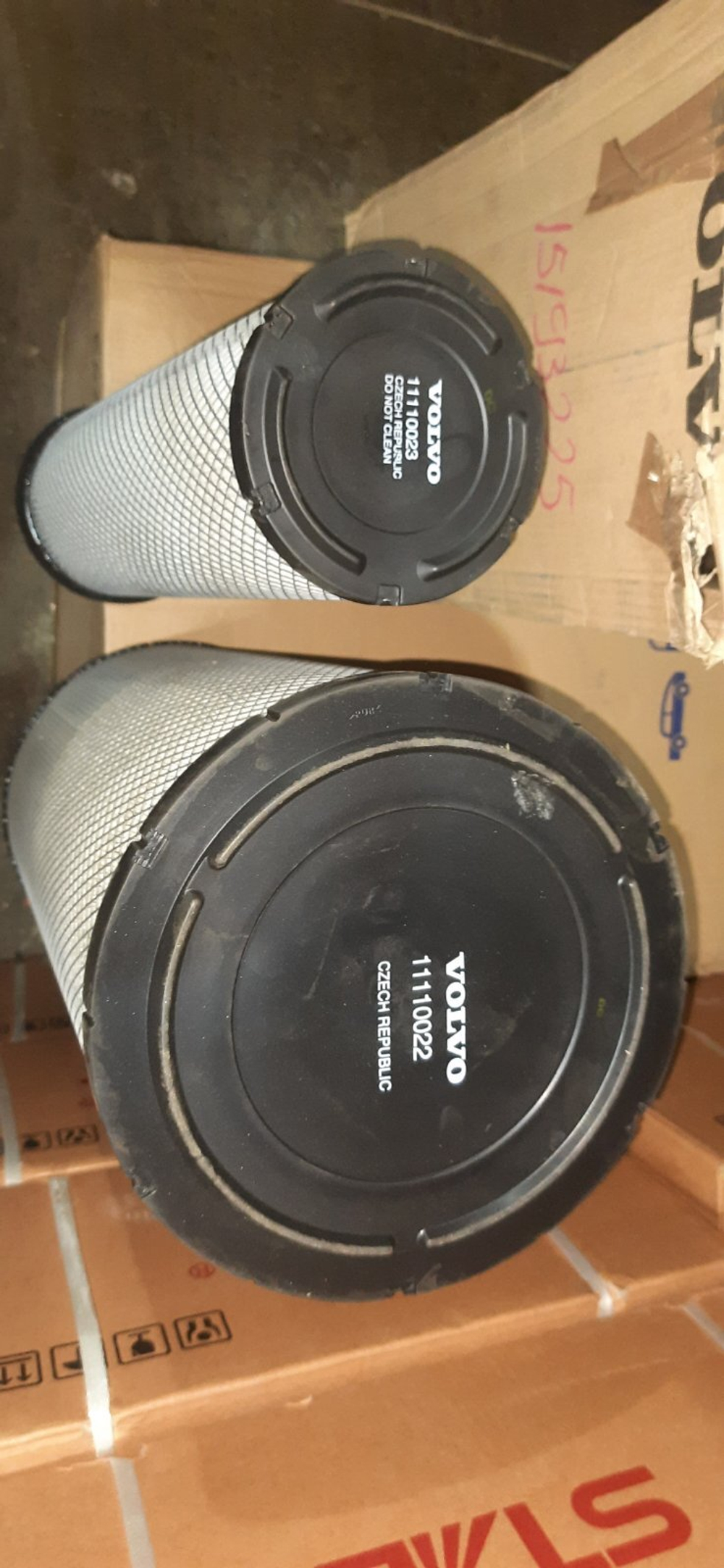 Фильтр воздушный комплект Volvo 15193225