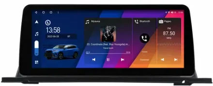 Магнитола BMW 5 GT F07 2010-2017 - Canbox H-Line 3112 монитор 12.3" QLED в стиле BMW на Android 10, ТОП-процессор, CarPlay, 4G SIM-слот