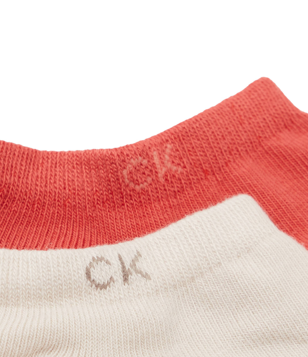 Носки/носки-следы 2 пары SNEAKER Calvin Klein - коралловый(701218707)