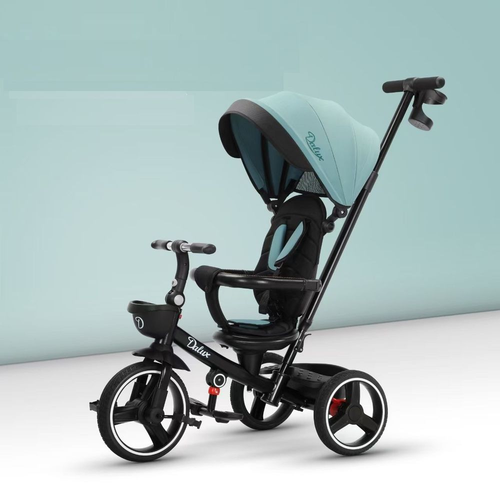 Трехколесный детский велосипед Luxmom 3588 (зеленый)