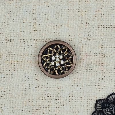 Пуговица шубная, d 3,8 см