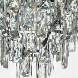 Citilux SAGRADA CL317281 Люстра хрустальная подвесная Хром