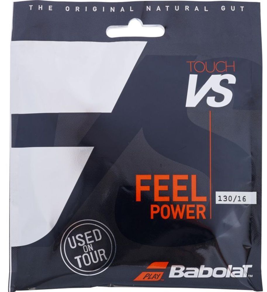 Теннисные струны Babolat VS Touch Natural (12 m) New - натуральные