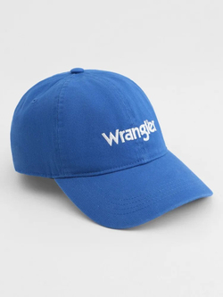 Кепка взрослая WRANGLER WASHED LOGO CAP WRANGLER BLUE