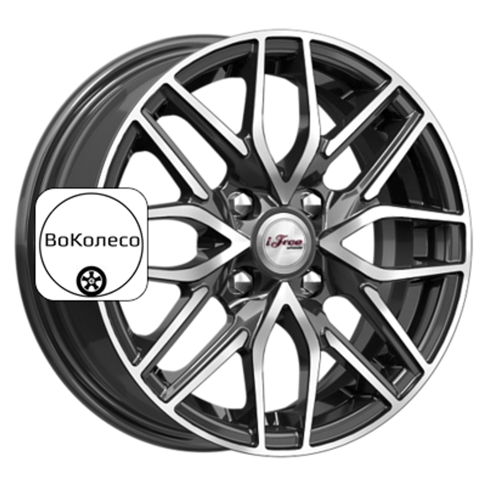 5,5x14/4x100 ET40 D60,1 Кайкос (КС1001) Блэк Джек iFree