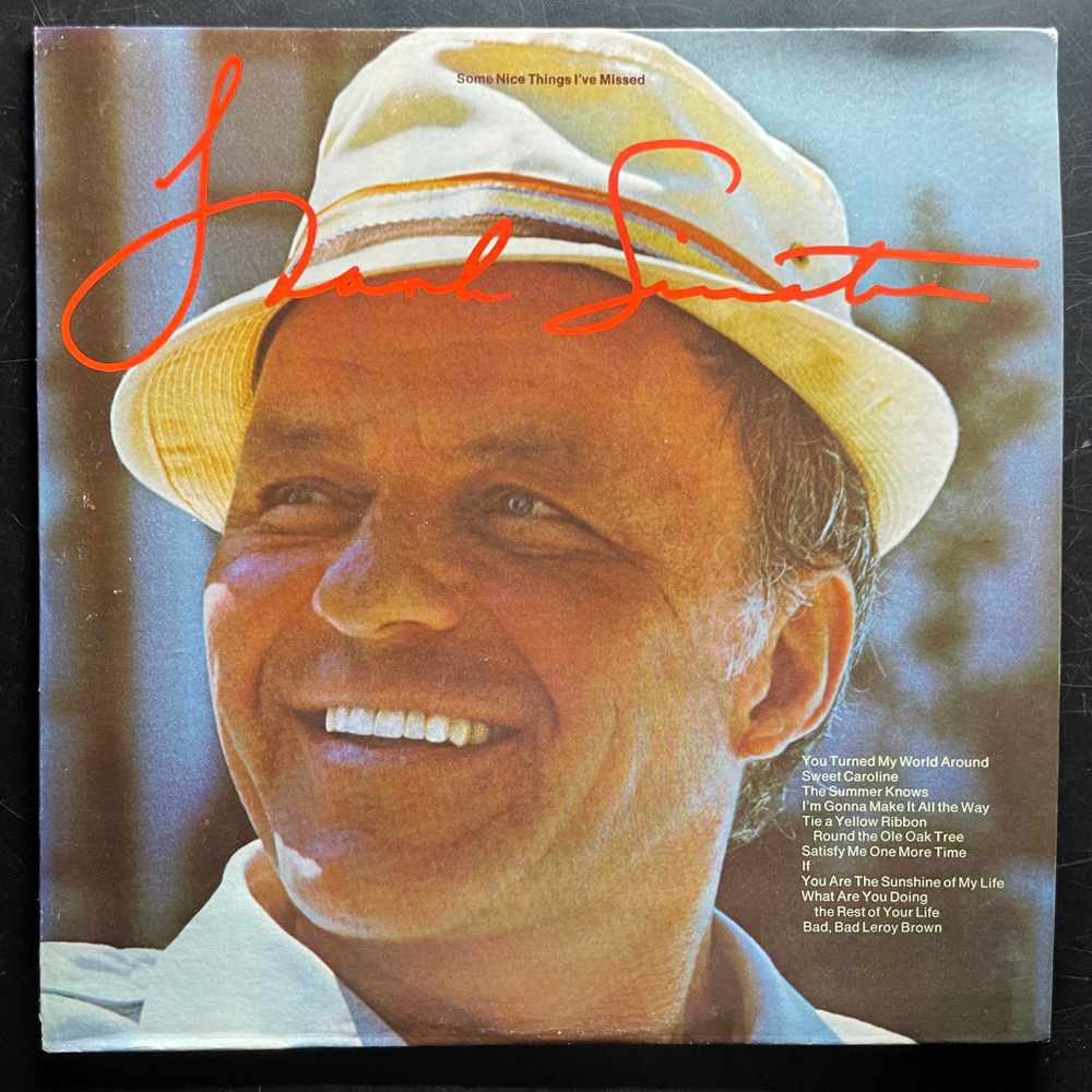 Frank Sinatra ‎– Some Nice Things I've Missed (США 1974г.)