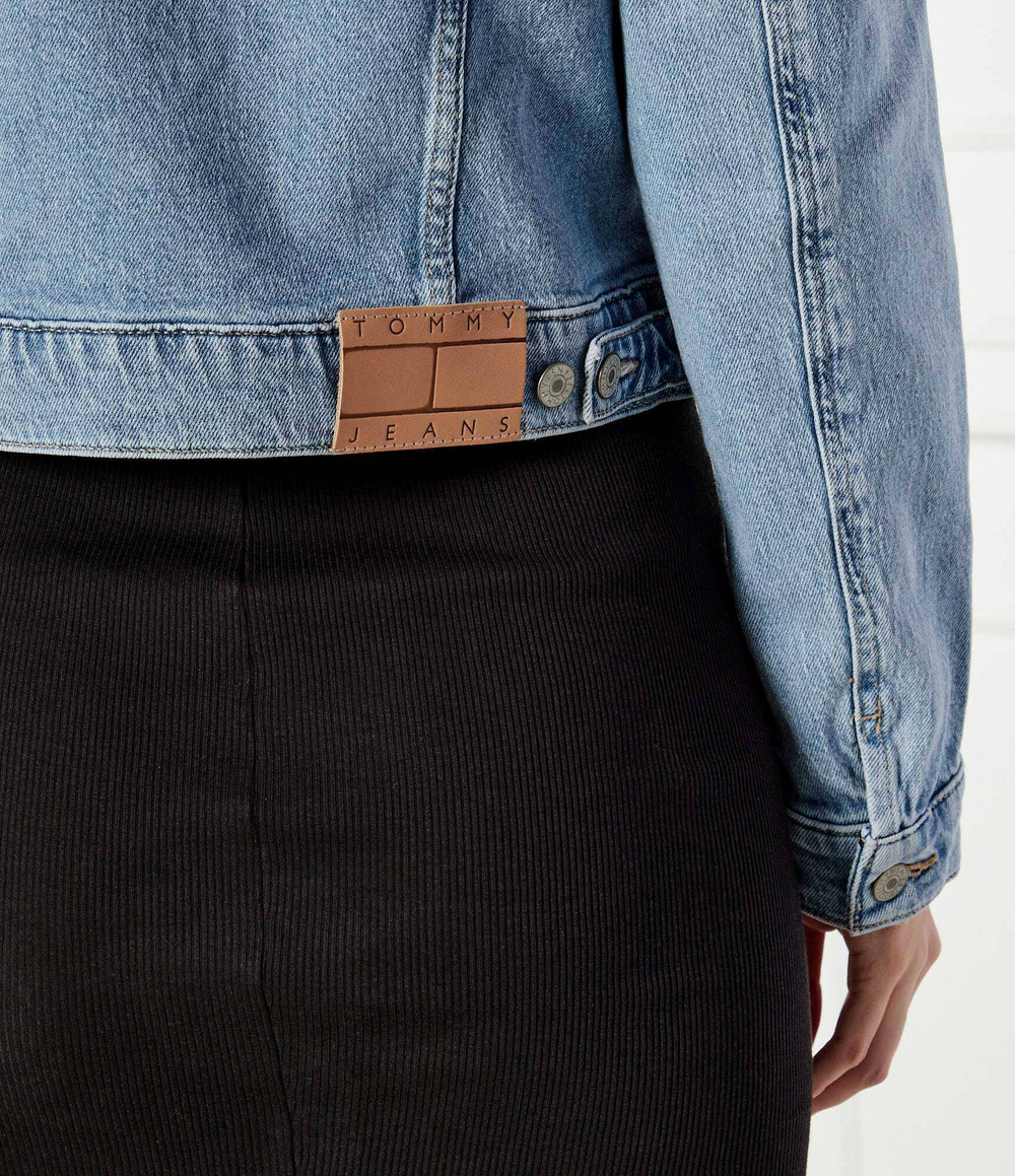 Джинсовая куртка Tommy Jeans - голубой(DW0DW20123)